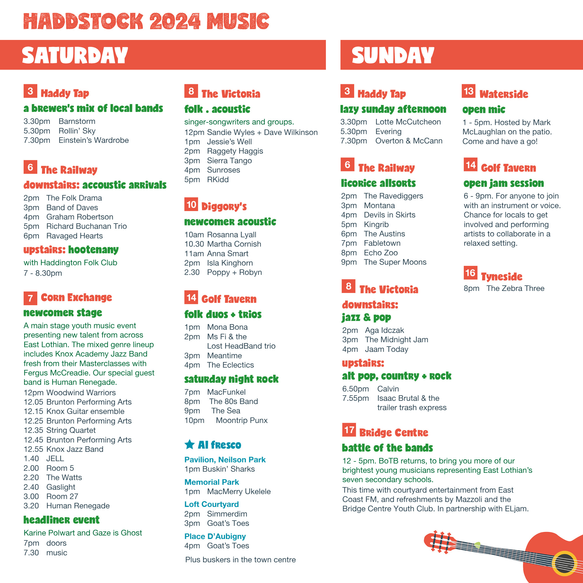 haddstock 2024 music